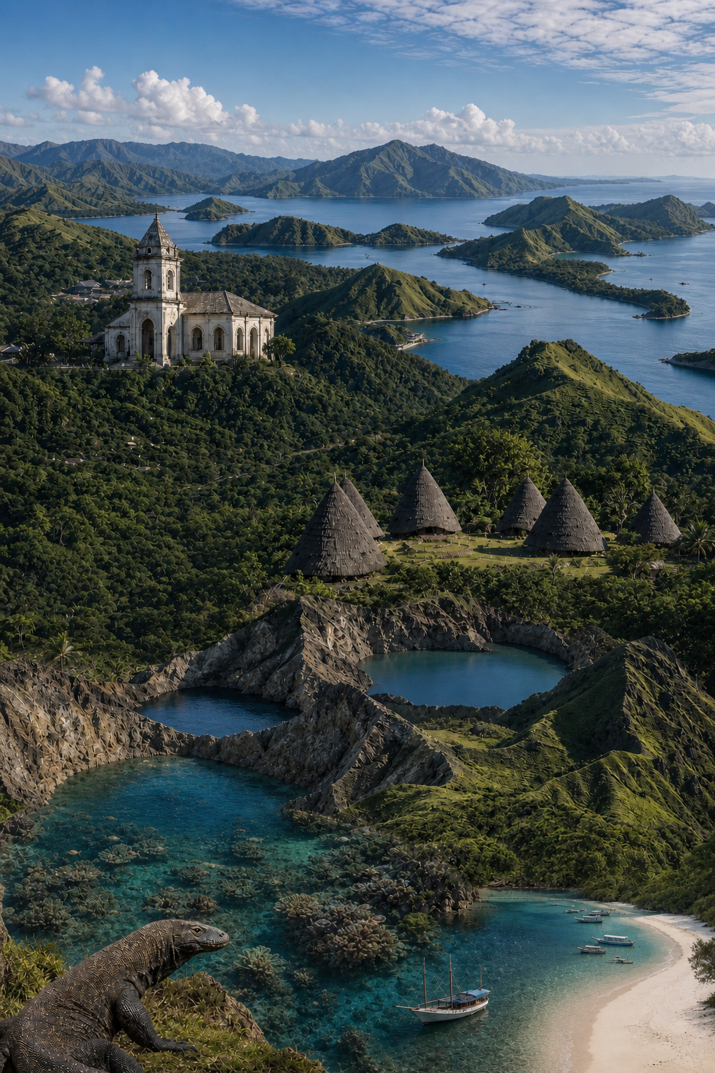 Pulau Padar, Taman Nasional Komodo